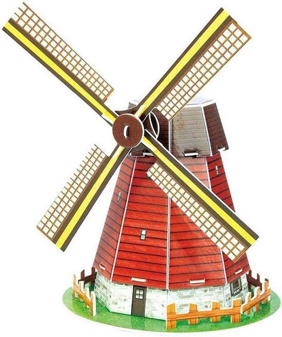 Revell Puzzel 3D Windmolen 4 Revell Puzzel 3D Windmolen - Afbeelding 2