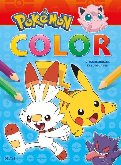 Pokémon Color Kleurboek 3 Pokémon Color Kleurboek