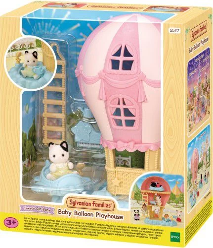 Baby Luchtballon Speelhuisje Sylvanian Families 3 Baby Luchtballon Speelhuisje Sylvanian Families