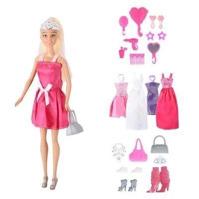 Pop Fleur Met Kleding 22 Delig 4 Pop Fleur Met Kleding 22 Delig - Afbeelding 2