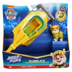 Paw Patrol Aquapups Deluxe Vehicle Rubble