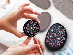 Mandala Stenen Schilderen Glitter 11 Delig -Speelgoedverkoop 584080