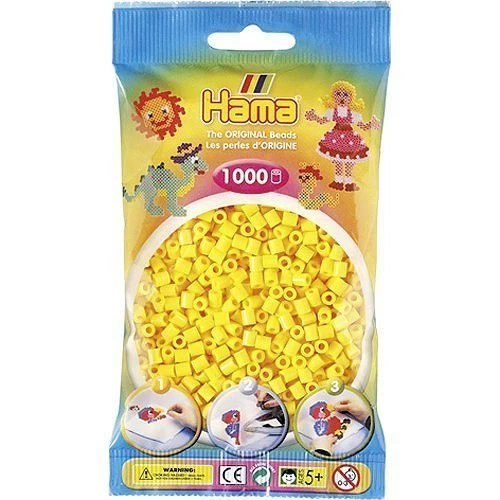 Strijkkralen Geel 1000 3 Strijkkralen Geel 1000