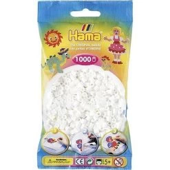 Strijkkralen Wit 1000