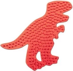 Strijkkralen Bord T-Rex