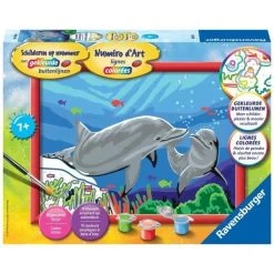 Schilderen Op Nummer Dolfijn