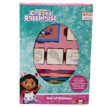 Stempeldoos Gabby's Doll House 4 Stempels 3 Stempeldoos Gabby's Doll House 4 Stempels