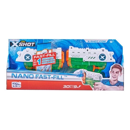 Waterpistool X-Shot Combo Pack 2pcs Nano Fast Fill Zuru 3 Waterpistool X-Shot Combo Pack 2pcs Nano Fast Fill Zuru