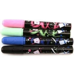 Krijtstiften 4 Kleuren Incl Zwart