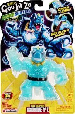 Goo Jit Zu Shifters Superhelden Set - Tyro - Glow In The Dark