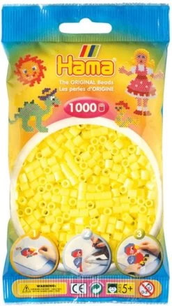 Strijkkralen Hama 1000 Licht Geel