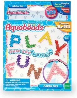 Aquabeads Thema Navulling Alfabet Set