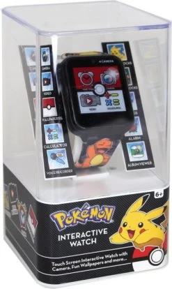 Pokémon Smartwatch Kinderen - Selfie Camera, Foto & Video - Zwart