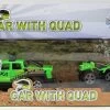 Auto Terreinwagen Met Trailer En Quad Met Licht En Geluid -Speelgoedverkoop 86 1 2