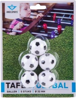 Tafelvoetballen 5 Stuks