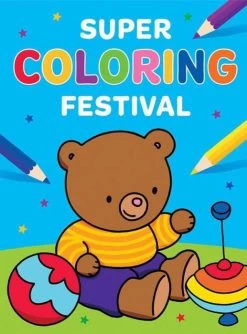 Kleurboek Super Coloring Festival