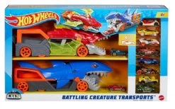 Hot Wheels Battling Creatures Transports Met 10 Auto's