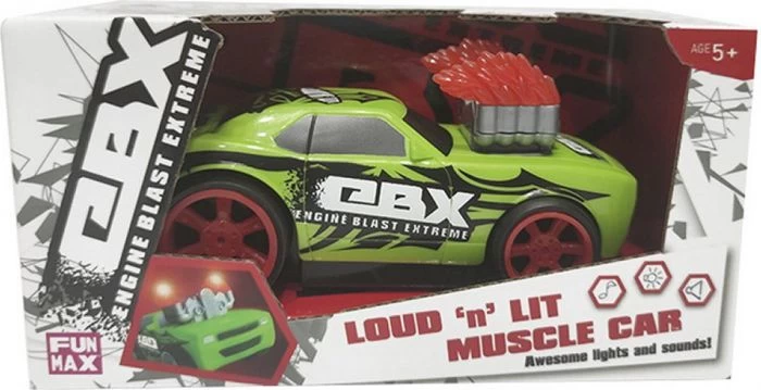 Engine Blast Extreme Muscle Car Light & Sound 13 Cm 3 Engine Blast Extreme Muscle Car Light & Sound 13 Cm