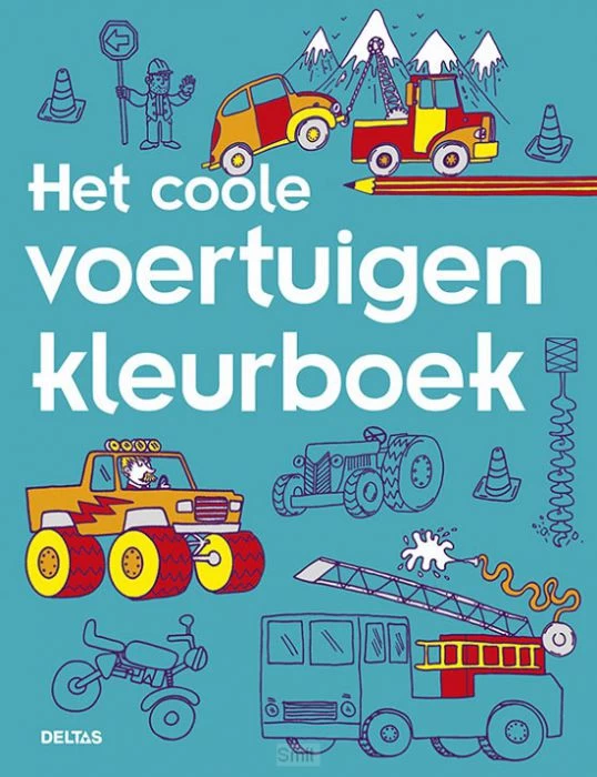 Het Coole Voertuigen Kleurboek 3 Het Coole Voertuigen Kleurboek