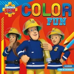 Kleurboek Brandweerman Sam Color Fun