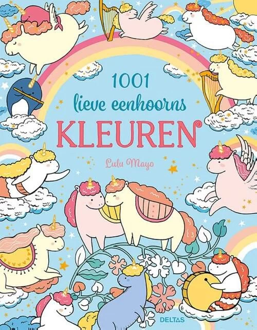 Kleurboek 1001 Lieve Eenhoorns 3 Kleurboek 1001 Lieve Eenhoorns