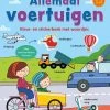 Kleur- En Stickerboek Met Woordjes - Allemaal Voertuigen -Speelgoedverkoop 9789044764215 front