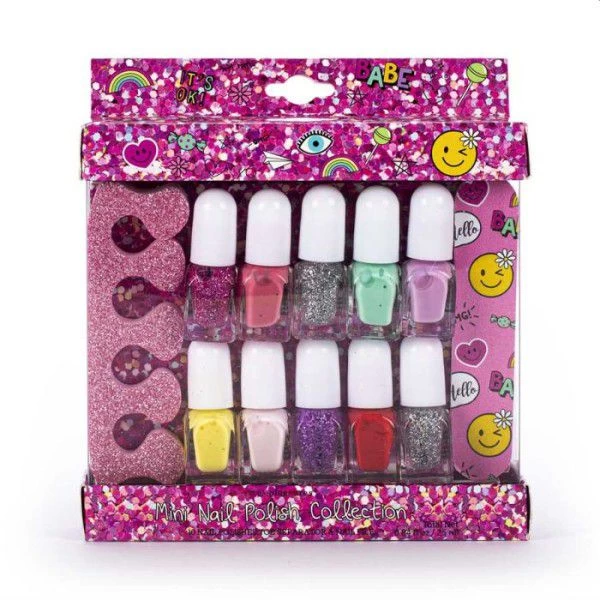 Nagellak Set 10 Stuks Met Vijl En Spreider 4 Nagellak Set 10 Stuks Met Vijl En Spreider - Afbeelding 2