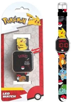 Pokemon Horloge Led