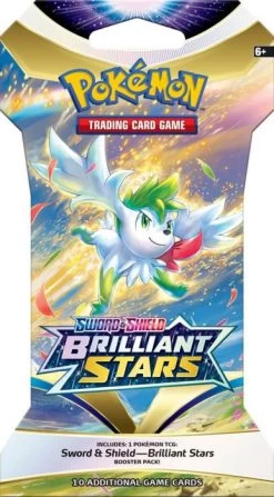 Pokemon Sword&shield Blittliant Stars Sleeved -Speelgoedverkoop pokemon sword shield brilliant stars sleeved boosterpack 3 1