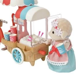 Sylvanian Families 5653 Popcorn Bezorgservice -Speelgoedverkoop sylvanian families popcorn fietskar 5653